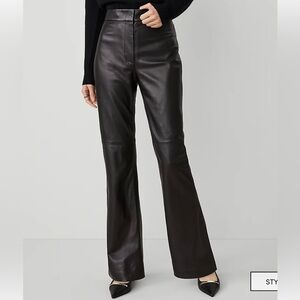 Siena Studio Black Leather Pants
